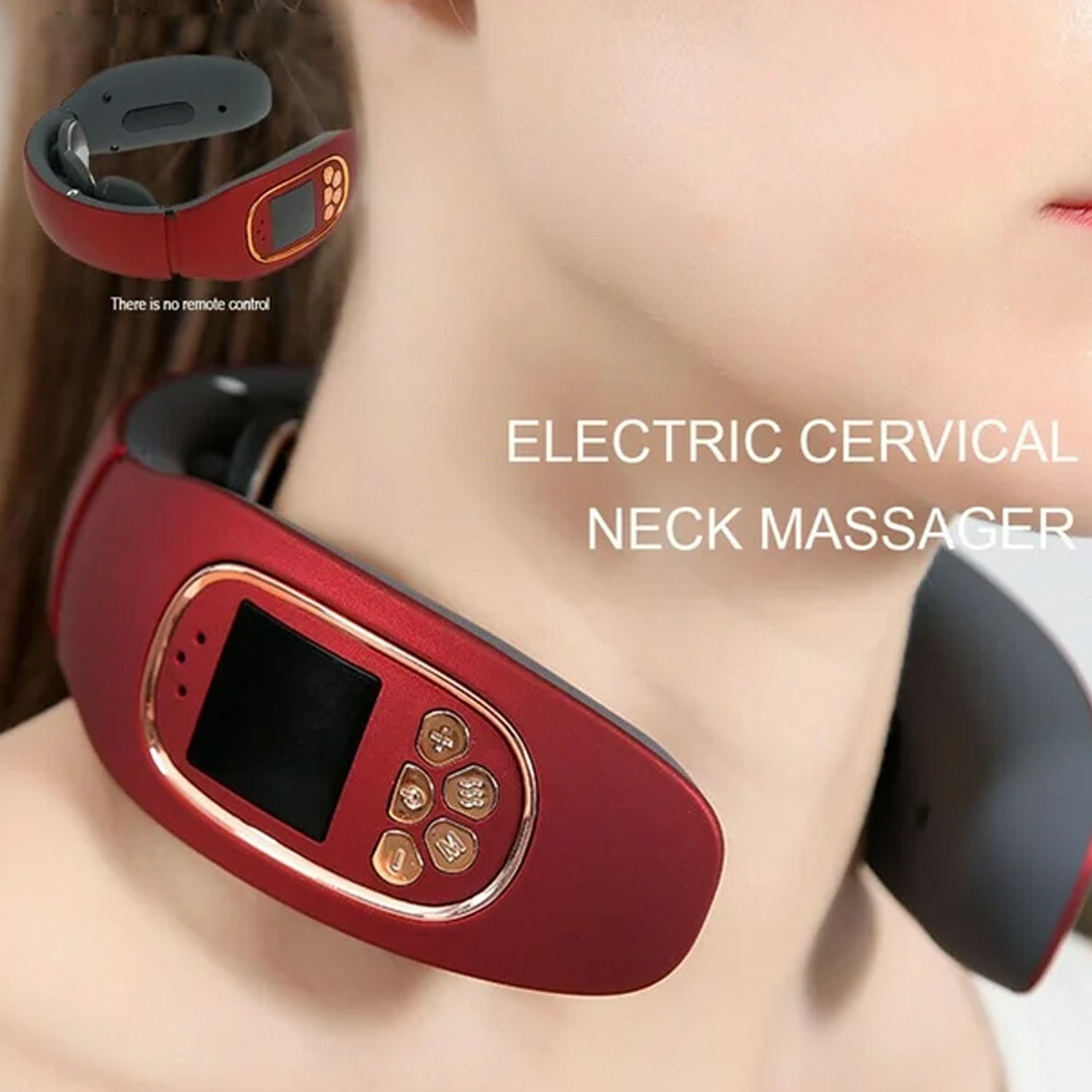 3 Heads Smart Electric Neck And Back Pulse Massager (1 Pc) 3 Heads Smart Electric Neck And Back Pulse Massager (1 Pc)